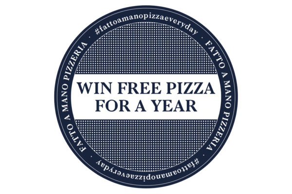 win free pizza for a year fatto a mano brighton hove